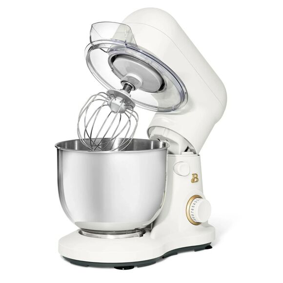 Beautiful 3.5 Qt Stand Mixer, Lightweight & Powerful with Tilt-Head, White Icing - Picture 4 of 16